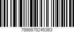 Código de barras (EAN, GTIN, SKU, ISBN): '7898878245363'