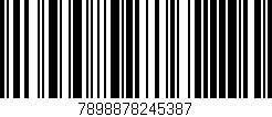 Código de barras (EAN, GTIN, SKU, ISBN): '7898878245387'