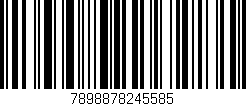Código de barras (EAN, GTIN, SKU, ISBN): '7898878245585'