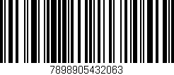 Código de barras (EAN, GTIN, SKU, ISBN): '7898905432063'