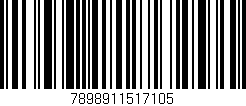 Código de barras (EAN, GTIN, SKU, ISBN): '7898911517105'