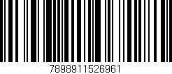 Código de barras (EAN, GTIN, SKU, ISBN): '7898911526961'