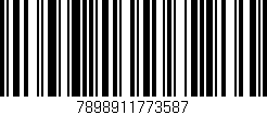 Código de barras (EAN, GTIN, SKU, ISBN): '7898911773587'