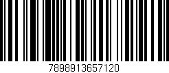 Código de barras (EAN, GTIN, SKU, ISBN): '7898913657120'