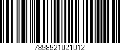 Código de barras (EAN, GTIN, SKU, ISBN): '7898921021012'