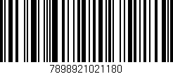 Código de barras (EAN, GTIN, SKU, ISBN): '7898921021180'