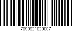 Código de barras (EAN, GTIN, SKU, ISBN): '7898921023887'