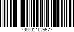 Código de barras (EAN, GTIN, SKU, ISBN): '7898921025577'