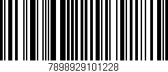 Código de barras (EAN, GTIN, SKU, ISBN): '7898929101228'