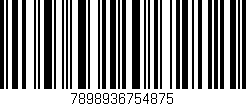 Código de barras (EAN, GTIN, SKU, ISBN): '7898936754875'