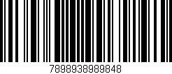 Código de barras (EAN, GTIN, SKU, ISBN): '7898938989848'