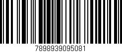 Código de barras (EAN, GTIN, SKU, ISBN): '7898939095081'