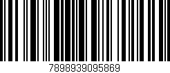 Código de barras (EAN, GTIN, SKU, ISBN): '7898939095869'