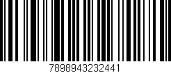 Código de barras (EAN, GTIN, SKU, ISBN): '7898943232441'