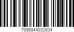 Código de barras (EAN, GTIN, SKU, ISBN): '7898944032934'