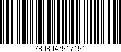 Código de barras (EAN, GTIN, SKU, ISBN): '7898947917191'
