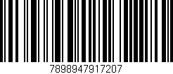 Código de barras (EAN, GTIN, SKU, ISBN): '7898947917207'