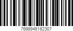 Código de barras (EAN, GTIN, SKU, ISBN): '7898948182307'