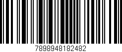 Código de barras (EAN, GTIN, SKU, ISBN): '7898948182482'