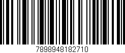 Código de barras (EAN, GTIN, SKU, ISBN): '7898948182710'