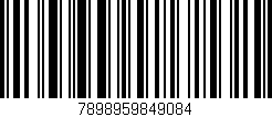 Código de barras (EAN, GTIN, SKU, ISBN): '7898959849084'