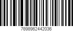 Código de barras (EAN, GTIN, SKU, ISBN): '7898962442036'