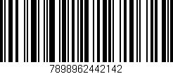 Código de barras (EAN, GTIN, SKU, ISBN): '7898962442142'