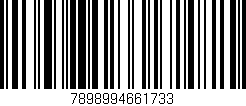 Código de barras (EAN, GTIN, SKU, ISBN): '7898994661733'
