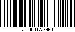 Código de barras (EAN, GTIN, SKU, ISBN): '7898994725459'