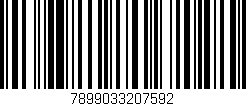 Código de barras (EAN, GTIN, SKU, ISBN): '7899033207592'