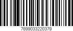 Código de barras (EAN, GTIN, SKU, ISBN): '7899033220379'