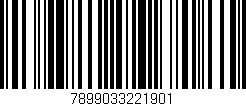 Código de barras (EAN, GTIN, SKU, ISBN): '7899033221901'