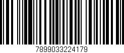 Código de barras (EAN, GTIN, SKU, ISBN): '7899033224179'