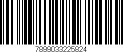 Código de barras (EAN, GTIN, SKU, ISBN): '7899033225824'