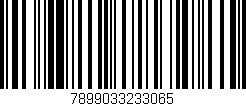 Código de barras (EAN, GTIN, SKU, ISBN): '7899033233065'