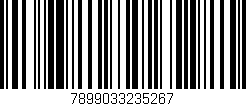 Código de barras (EAN, GTIN, SKU, ISBN): '7899033235267'