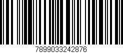 Código de barras (EAN, GTIN, SKU, ISBN): '7899033242876'