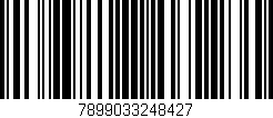 Código de barras (EAN, GTIN, SKU, ISBN): '7899033248427'