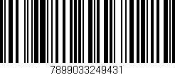 Código de barras (EAN, GTIN, SKU, ISBN): '7899033249431'