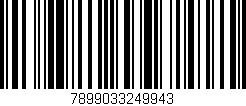Código de barras (EAN, GTIN, SKU, ISBN): '7899033249943'