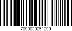 Código de barras (EAN, GTIN, SKU, ISBN): '7899033251298'