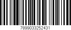 Código de barras (EAN, GTIN, SKU, ISBN): '7899033252431'