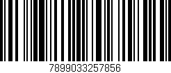 Código de barras (EAN, GTIN, SKU, ISBN): '7899033257856'