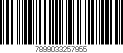 Código de barras (EAN, GTIN, SKU, ISBN): '7899033257955'