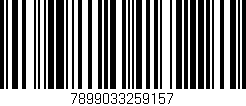 Código de barras (EAN, GTIN, SKU, ISBN): '7899033259157'