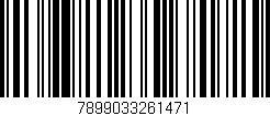 Código de barras (EAN, GTIN, SKU, ISBN): '7899033261471'