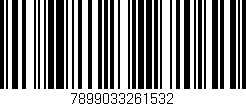 Código de barras (EAN, GTIN, SKU, ISBN): '7899033261532'