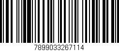Código de barras (EAN, GTIN, SKU, ISBN): '7899033267114'