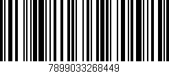 Código de barras (EAN, GTIN, SKU, ISBN): '7899033268449'