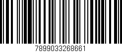 Código de barras (EAN, GTIN, SKU, ISBN): '7899033268661'
